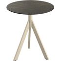 Essentials Infinity Tripod Terrastafel Zand Frame + Midnight Marble HPL 70 cm - 140031670