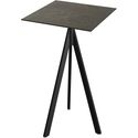 Essentials Infinity Tripod Statafel Zwart Frame + Midnight Marble HPL 70x70 cm - 140041677
