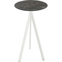 Essentials Infinity Tripod Statafel Wit Frame + Galaxy Marble HPL 70 cm - 140051570