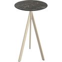 Essentials Infinity Tripod Statafel Zand Frame + Galaxy Marble HPL 70 cm - 140061570