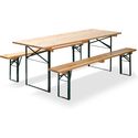 Inklapbare Bierset Met Tafel 50 cm - Brouwerijkwaliteit - Essentials 3002850
