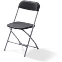 Opklapstoel Budget - Grijs/Zwart - VEBA 50110