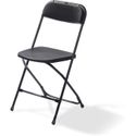 Opklapstoel Budget - Zwart/Zwart - VEBA 50160