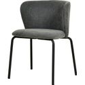 Essentials Break Stapelbare Stoel Gestoffeerd Donkergrijs - 51014
