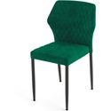 Stoel Louis - Velours Groen - VEBA 52002