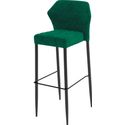 Louis Barstoel green - Velour - fire retardant - 50x47x105cm (bxtxh) - 52102 - veba 52102