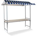 Marktkraam - Professioneel - Blauw/Wit - VEBA MSR10205B