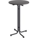 Statafel berlin Antraciet punti Ø 70 cm - p15370 - veba P15370