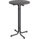 Statafel berlin Antraciet punti Ø 80 cm - p15380 - veba P15380