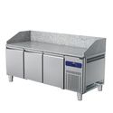 Pizza Counter 2150 mm With 3 Doors 600x400 mm, Mastro 9931F/FN