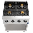 Gas Hob On Open Cabinet With 4 Burners (26,0 KW) - Mastro ACA2022