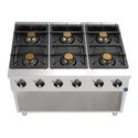 Gas Hob On Open Cabinet With 6 Burners (39,0 KW) - Mastro ACA2023