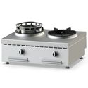 Mastro Wok Warmhoudplaat Op Gas, Tafelmodel, 2 Branders | AHA0013