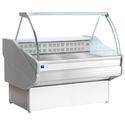 Bain-Marie Counter 1540 mm With Curved Glass Front, +70°c, Mastro BGB0316H