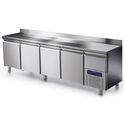 Refrigerated Counter 4 Doors GN 1/1 With Upstand and Refrigerated Drawer - -2°/+8°C - BNA0207