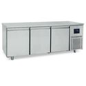 Freezer Pastry Counter 3 Doors 600x400 Mm, Stainless Steel Top, -10°/-22°C - WiFi - Virtus BNZ0008/FNPI