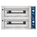 Electric Pizza Oven For 4+4 Pizzas ø 35 cm - Mechanical Control - CAB0121