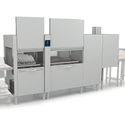 Rack-Type Dishwasher With Prewash-Wash and Double Rinse, 270 Baskets/ Hour, Virtus GLB0050/CN