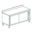 Mastro Verwarmde Werkbank Met Schuifdeuren, Met Opstand, 1400X600 Mm | HCA0074