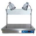 Carvery Station With Sneeze Guard, 2x GN 1/1 With 2 Halogen Lamps, Mastro ICA0011