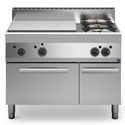 Gas Solid Top - 2 Burners - 1 Gas Oven - 1 Closed Cabinet - MS6511TPFG