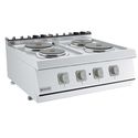 Electric Hob, Tabletop Model, 4 Round Plates - Virtus MS78PCET