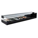 Sushi Vitrine | 6x GN 1/3 | LED | +1°/+5°C | Mastro SHSFR6I