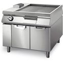 Electric Griddle ½ Smooth ½ Ribbed On Cabinet With Door, Two-Sided Panel Control, Virtus VS110100FTRE