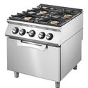 Mastro Gasselector Op Statische Gas Oven Gn 2/1, 4 Branders | VS7080CFG