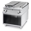 Mastro Lava-Stenen Grill Op Gas, Gietijzeren Kookzone, Vlees/Vis | VS9080GRL