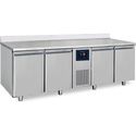 Freezer Counter With 4 Doors GN 1/1 and Upstand - -10°/-20°C - WiFi - VTGB4A/FNWF