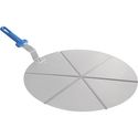 Mastro Pizzaschaal Met Handvat En Snijhulp 6 Stukken, Ø 450 Mm | Z/GACCPT456