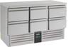 Koelwerkbank | 6 laden | Statisch met ventilator | Combisteel | 7950.0113