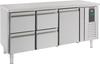 Koelwerkbank | 1 deur & 4 laden | Standard Line | Geforceerd | Combisteel | 7950.0215