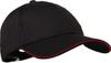 Colour by Chef Works Cool Vent baseball cap zwart en rood | A945