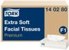 Tork Premium 100-Pak Gezichtsreinigingsdoekjes Extra Soft 2-Laags (30 Stuks) - Tork CH571