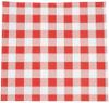Rood Gingham vetvrij papier | 25x25cm | CL657