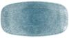 Churchill Raku Topaz Blue Chefs Ovaal Bord 35.2 X 18.7 cm Pak van 6 - DE880