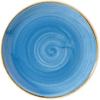 Churchill Stonecast Cornflower Blue Coupe Bord 16.5 cm Pak van 12 - DF767