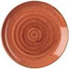Churchill Stonecast Spiced Orange Evolve Coupe Bord 16.5 cm Pak van 12 - DK538
