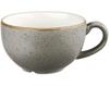 Churchill Stonecast Cappuccinokopjes Grijs 354ml (12 Stuks) - Churchill DK565