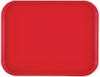 Cambro polypropyleen fastfood dienblad rood 41x30cm | DM800