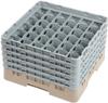 Cambro Camrack vaatwaskorf met 36 compartimenten max. glashoogte 25,7cm | DW559