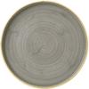 Churchill Stonecast Grey Bord met Opstaande Rand 22 cm Pak van 6 - FC164