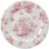 Churchill Toile Cranberry Bord 20.3 cm Pak van 6 - GF612