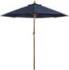 Bolero ronde donkerblauwe parasol 3 meter | GG497