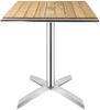 Bolero essenhouten opklapbare bistrotafel vierkant 60cm | GK991