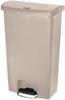 Rubbermaid Slim Jim Front Step pedaalemmer 68ltr beige - GL033
