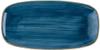 Churchill Super Vitrified Churchill Stonecast Java Blue Chefs Ovaal Bord 35.2 X 18.7 cm Pak van 6 - HR391