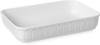 Hendi Ovenschaal rechthoek Rustica 375x260x75 mm wit porselein |786383